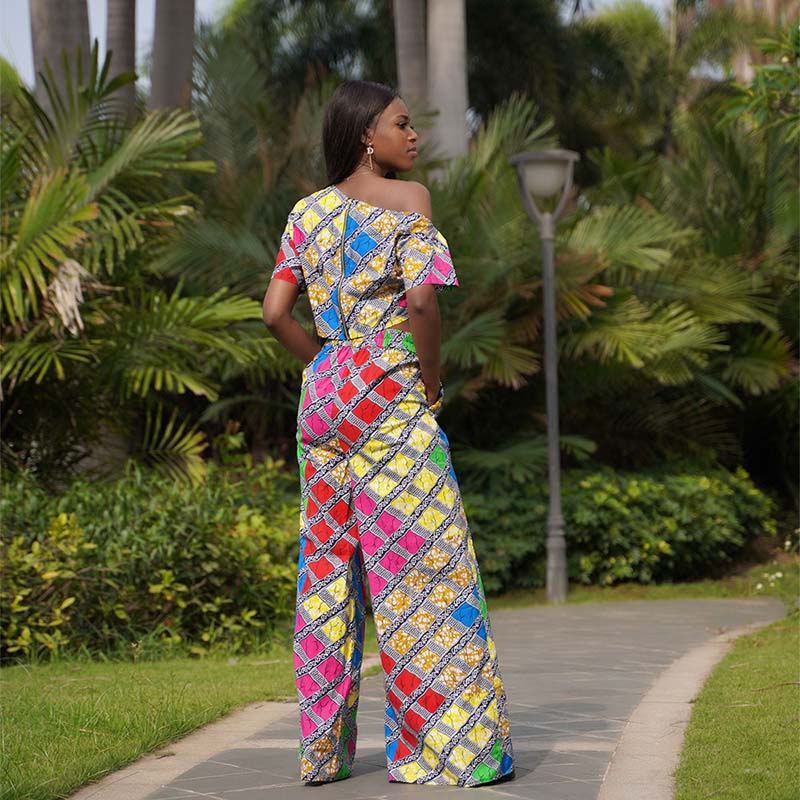 African print Ankara Two Piece Set