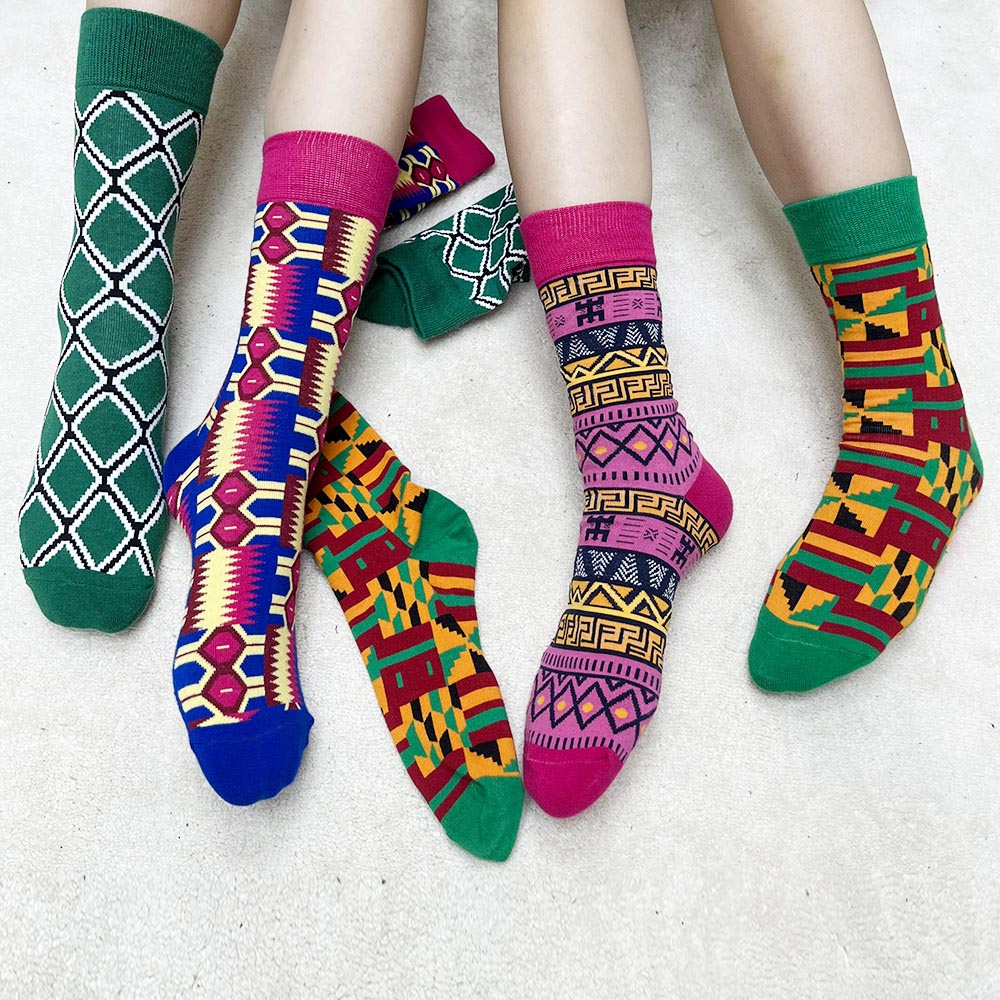 African Socks Ankara Print Unisex