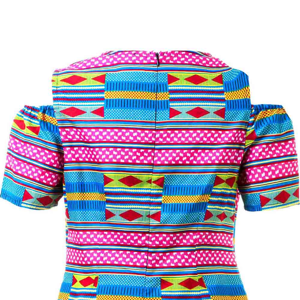African Printed Slim Fit Shirts Blouse