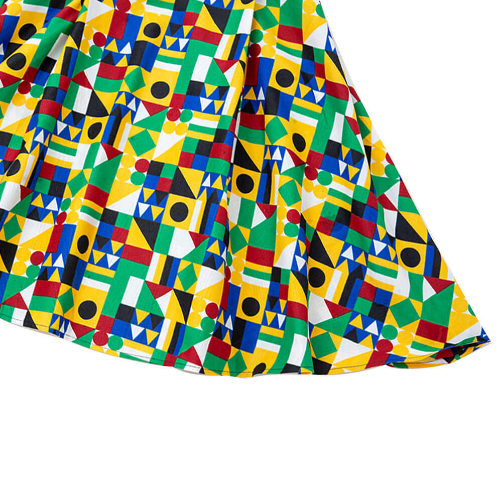 African Ankara Print Dress