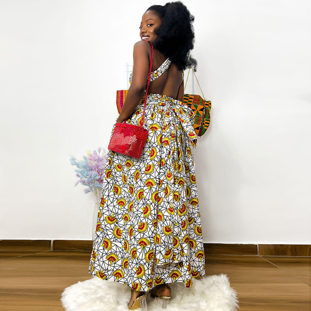 African Print infinity dresses for women