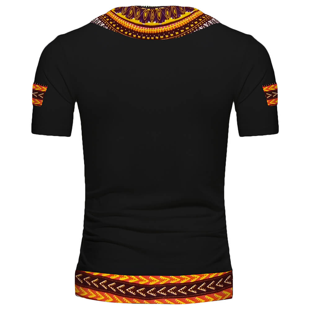 African Dashiki T-Shirt For Men