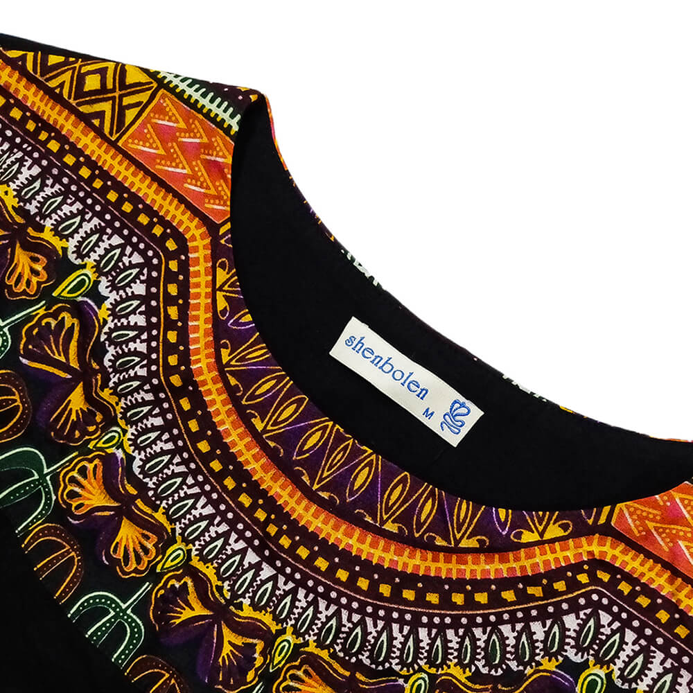 African Dashiki T-Shirt For Men