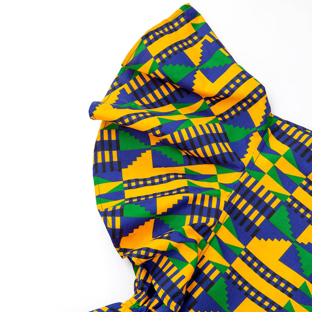 Women's African Kente Print Dress
