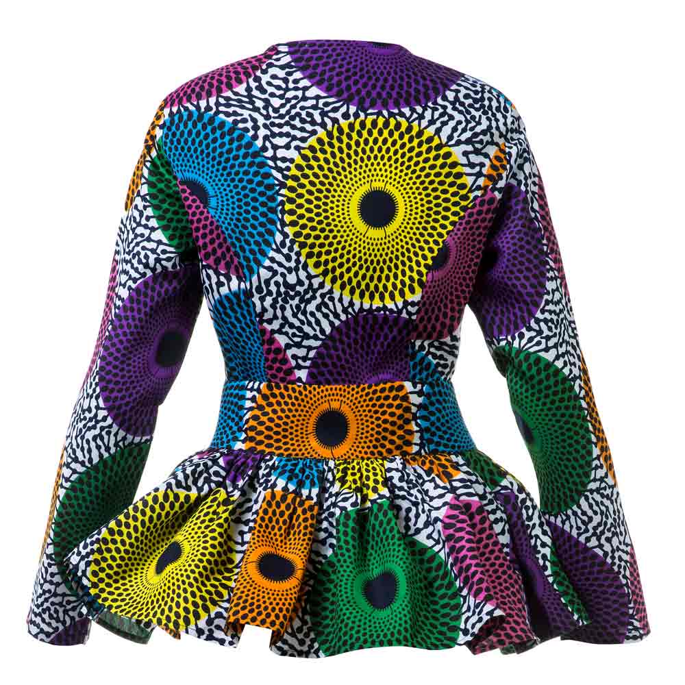 African Clothing Long Sleeves Top For Women