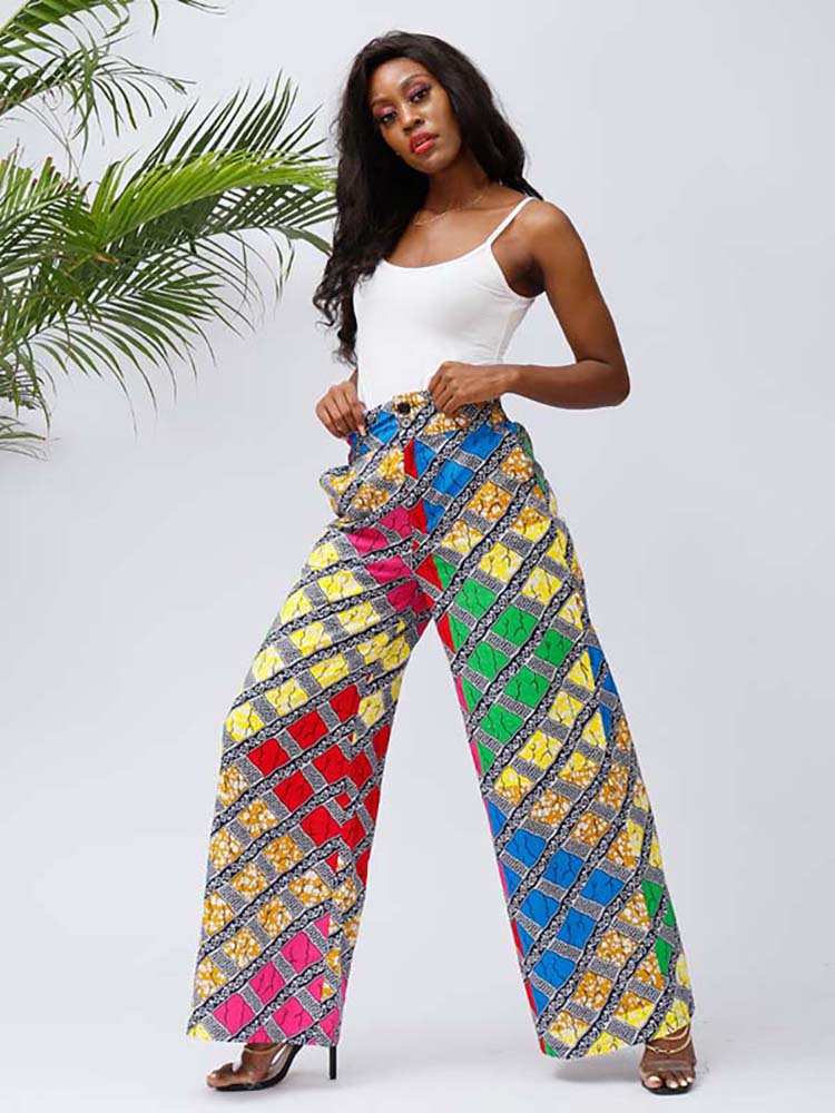 African Clothes For Women Ankara Print Pant