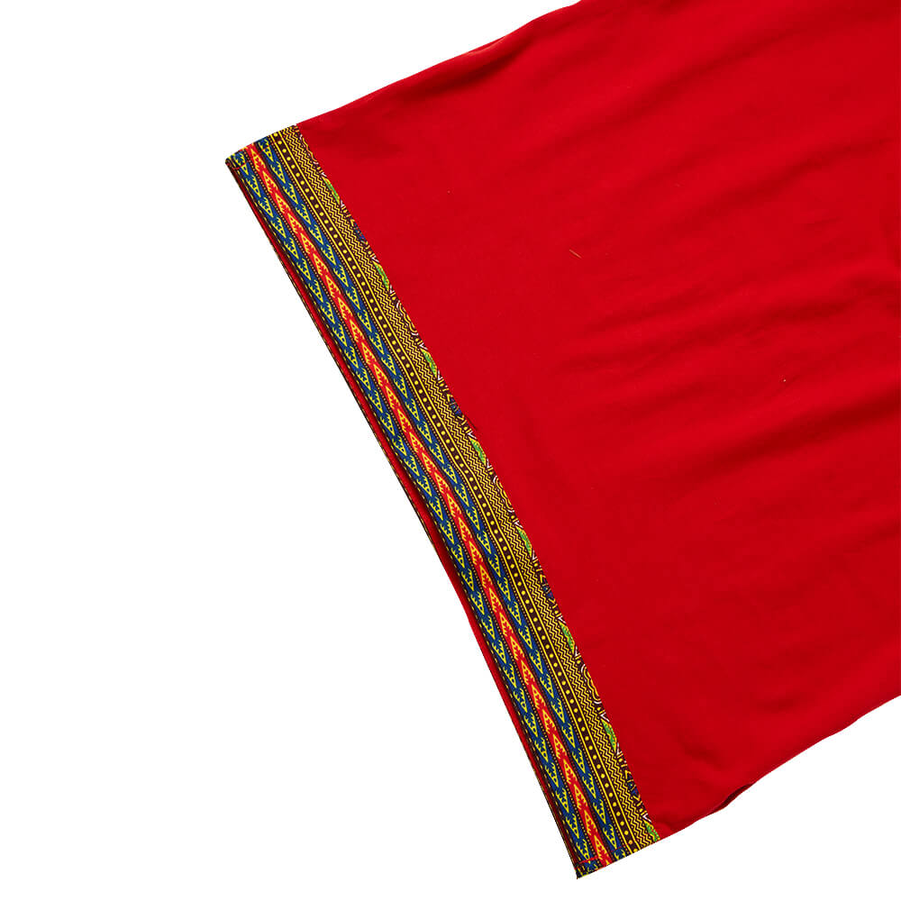 Men's African Print Dashiki T-Shirt