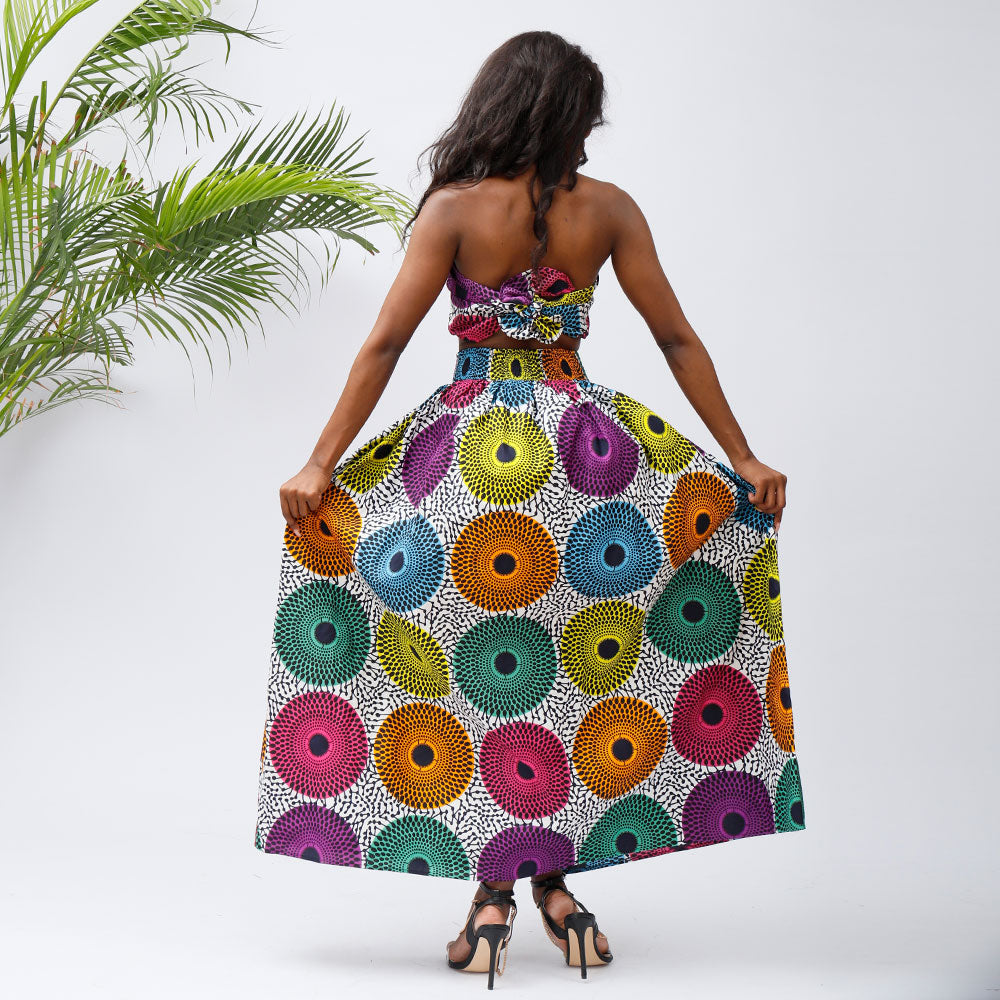 African 2piece Skirt Set For Women