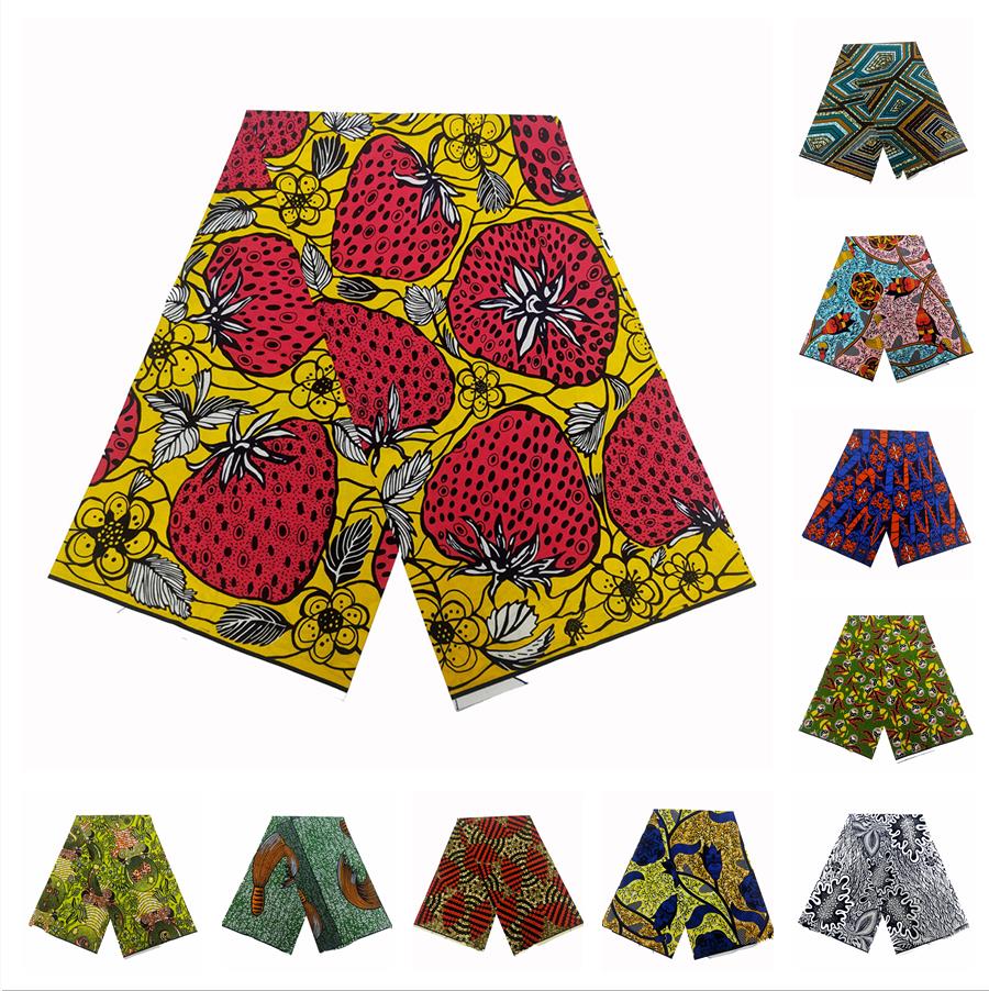 100% Cotton Fabric Holland Real Wax