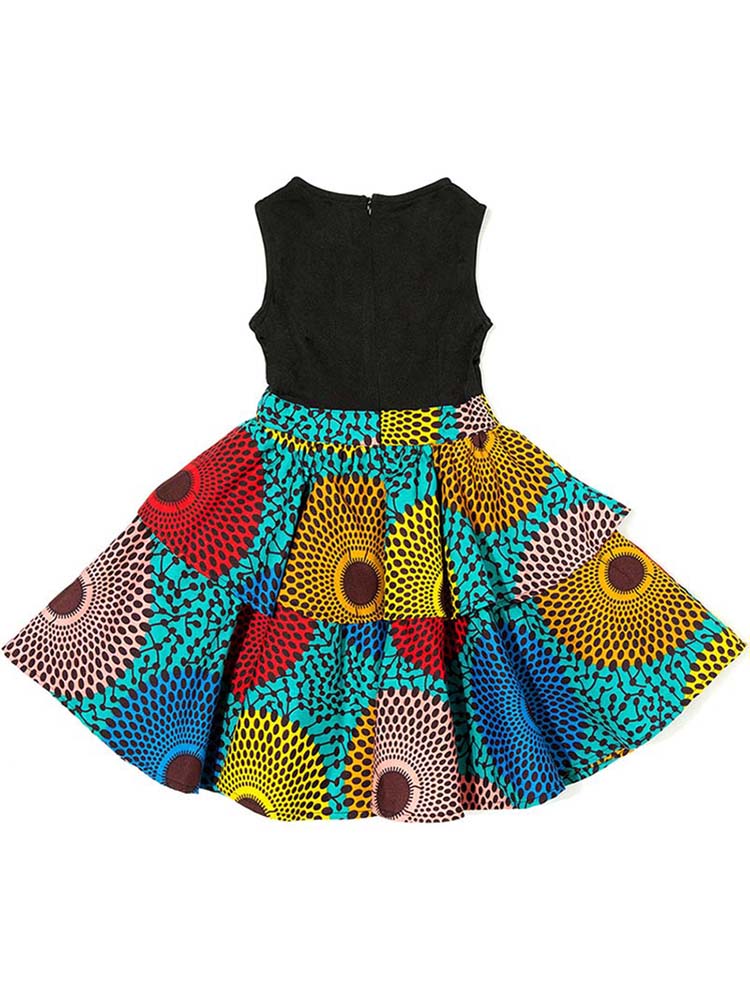 African Kids Clothing Ankara Print Dress
