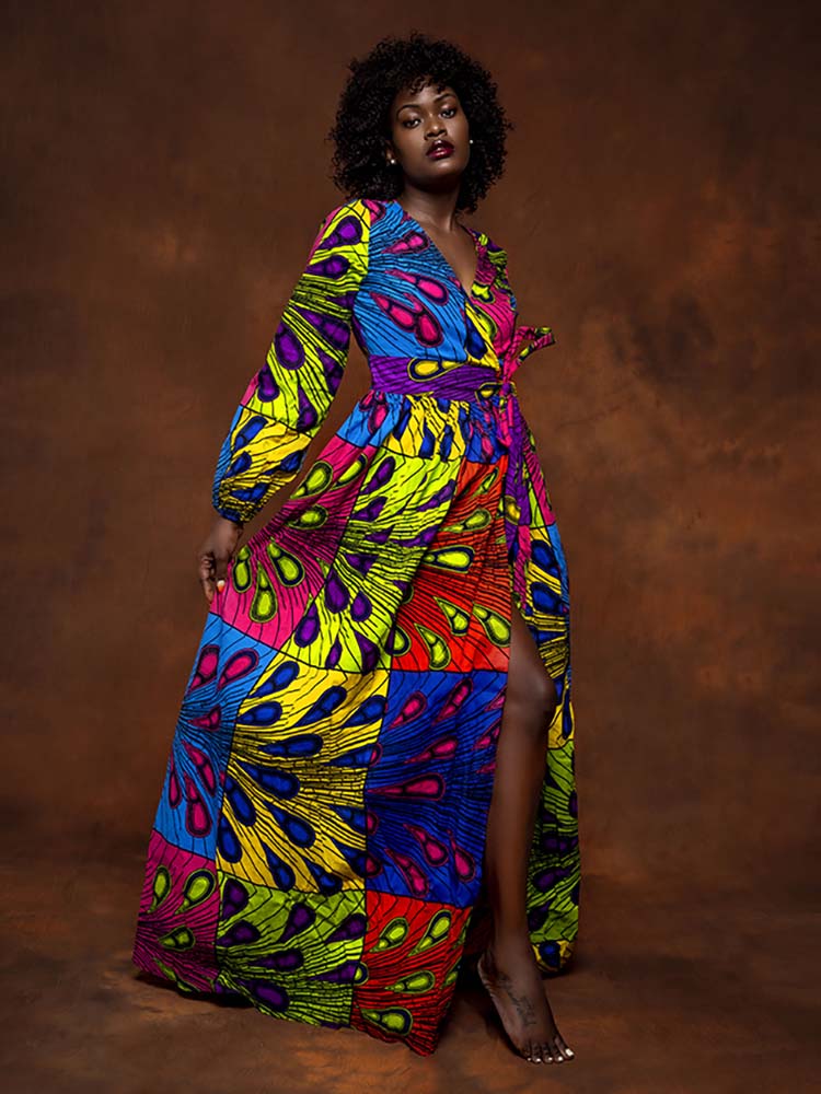 ZURI MAXI DRESSES FOR AFRICAN WOMEN – SHENBOLEN