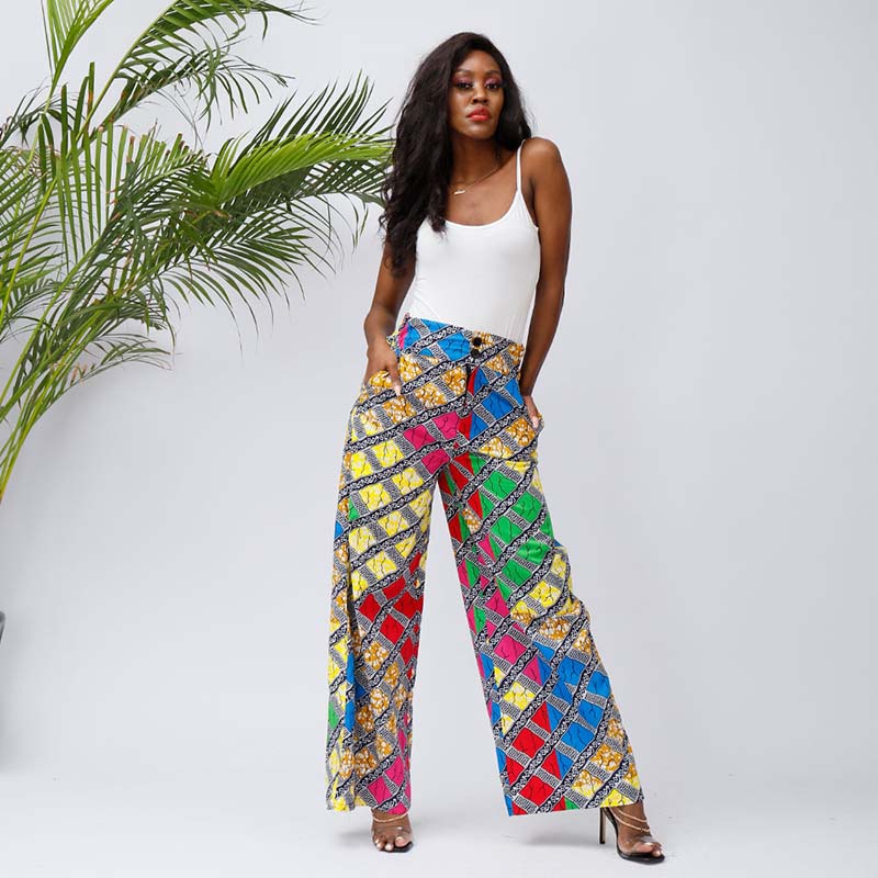 African Clothes For Women Ankara Print Pant