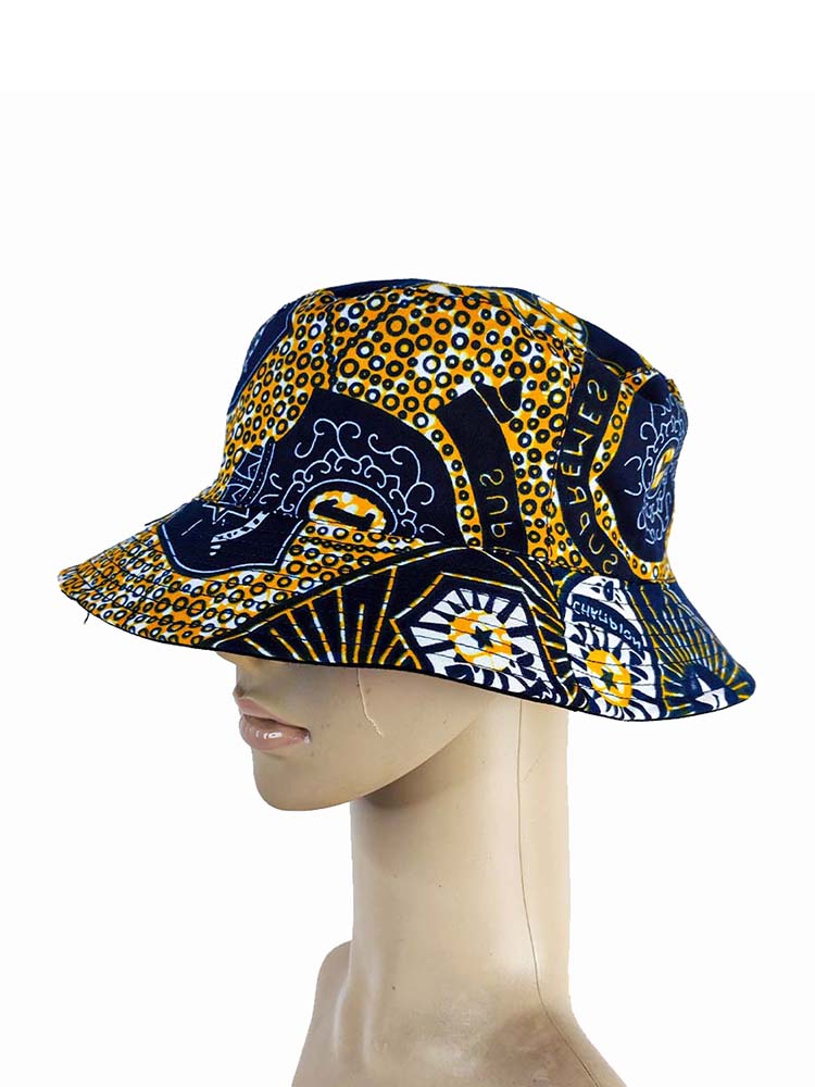 Ankara Hats Unisex Sun Caps African style Ankara Fishing Hat