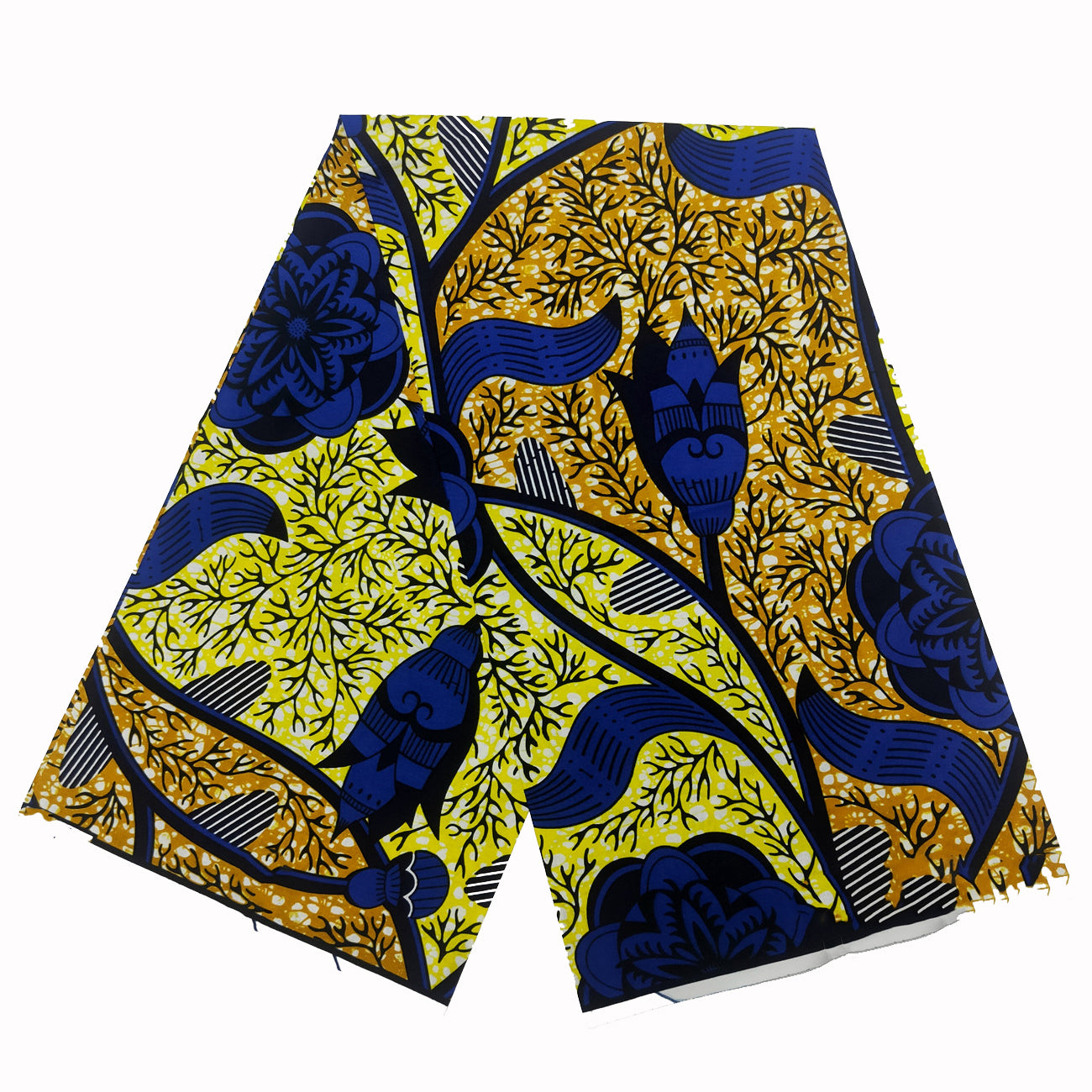 100% Cotton Fabric Holland Real Wax