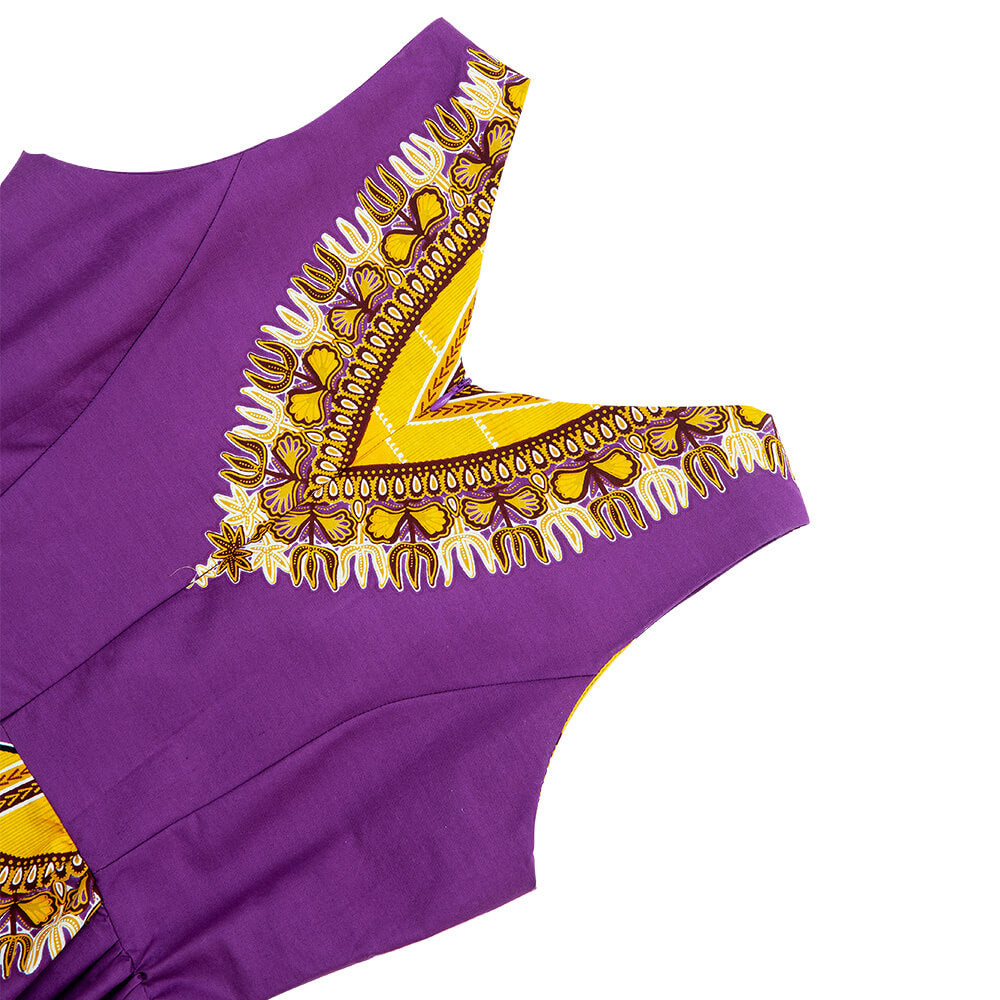 Plus Size African Dashiki Prints Dress For Women