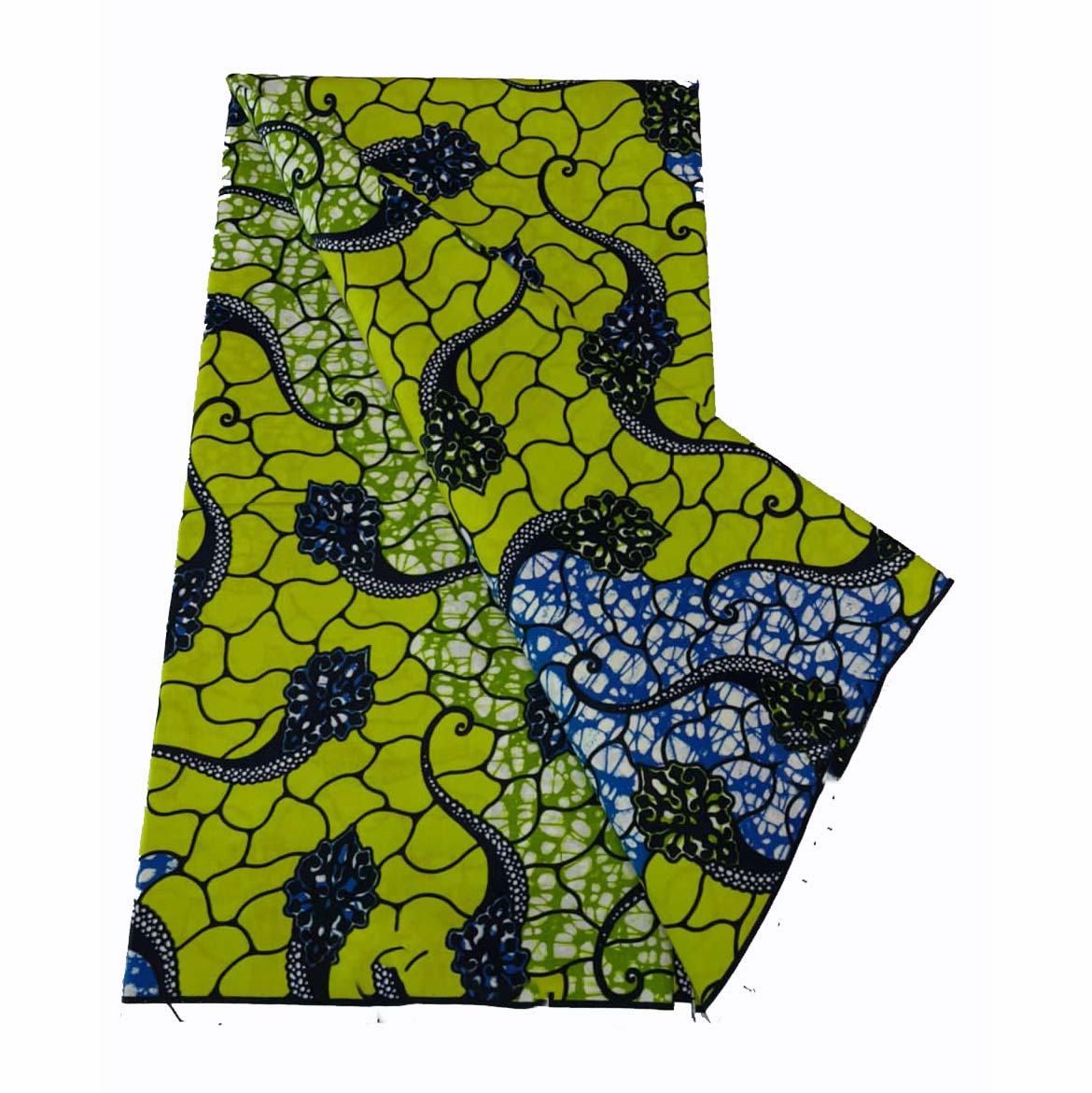 100% Cotton Fabric Holland Real Wax